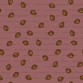 Spilled Coffee Beans Seamless Pattern DIGITAL DOWNLOAD