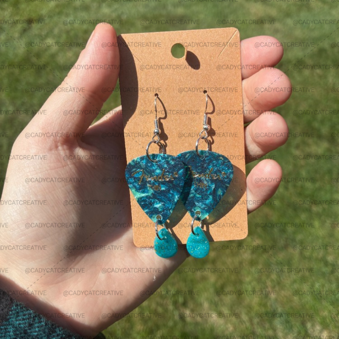 Guitar Pick Earrings Bundle