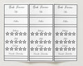 Book Review Printable Bookmarks Digital Download