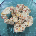 Fall Campfire Cotton Scrunchie