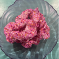 Pink Disco Balls Cotton Scrunchie