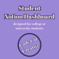 Student Notion Dashboard